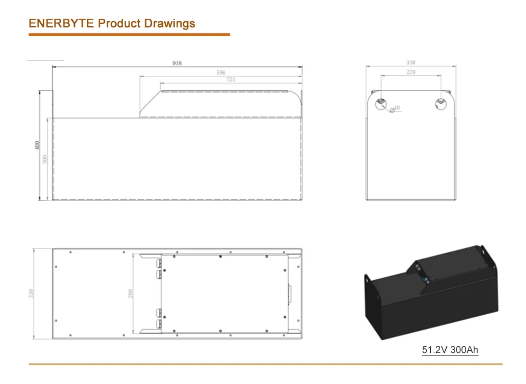 48V400ah LiFePO4 Battery / Lithium Ion Battery/Electric Forklift Battery/ Truck Battery/ Traction Battery